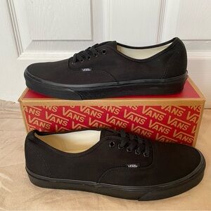 Vans Authentic Black Mens size 12
